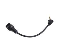 Plyisty Micrófono de Repuesto con Cancelación de Ruido para Auriculares Inalámbricos Cloud II, Micrófono Plug Play de 3,5mm con Conector Recto