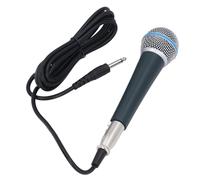 Plyisty Micrófono Vocal Profesional para Cantar, Micrófono de Karaoke Dinámico de Mano con Cable, con Conector XLR de 3 Pines, Micrófono de Estudio Cardioide