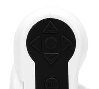 Plyisty Microscopio Portátil 1600X, Cámara Microscópica Digital Portátil con Pantalla A Color Plegable, Luz LED, Kit Científico Educativo para Niños Y Niñas Estudiantes (en Blanco y Negro)