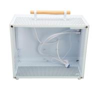 Plyisty Mini Matx Computer Case, PC Gaming Fast, 20.6l Volumen de Chasis ITX, Soporte de Fuente de Alimentación ATX, Refrigerador de CPU, 6 Ranuras SSD, para Trabajo de Oficina y Enthornos de Juego
