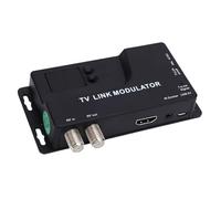 Plyisty Modulador HDMI a RF, Convertidor Coaxial Digital a Analógico con Soporte HDMI 1.4 y NTSC PAL, para Consola de Juegos Home TV Box