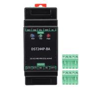 Plyisty Módulo de Convertidor de Puerto Serie SP3232 Original SP3485, Rendimiento Estable, RS232 a RS485 RS422, Aislador Digital, Protección contra Sobretensiones, Montaje en Riel DIN