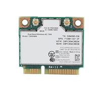 Plyisty Nic Universal 7260ac 7260HMW, Tarjeta de Red Inalámbrica 2 en 1, Interfaz Mini PCI E de Tarjeta WiFi, Compatible con 802.11ac a B G N, para Widi