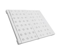 Plyisty Organizador de Almacén de Ropa, Tubo de Roca de Tensión Tubo ABS y PP Strong Strong Beam Shift para Guardarropa (41 a 52 cm/16.1 a 20.5in)