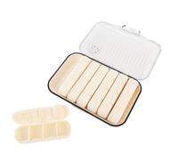 Plyisty Organizador de Tabletas Semanal Caja de Medicamentos de 7 Días de Gran Capacidad Extra Grande para Viajes, Material Resistente para Personas Mayores y Pacientes, 1 Set para la Escuela y el