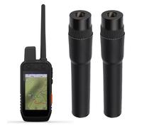 Plyisty Paquete de 2 Antenas Cortas para Alpha 200i 200 100 Astro 430 320, Antena GPS de Mano Macho SMA, Doble Banda 144/430MHz Reemplazo de Goma para Seguimiento de Perros de Caza