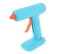 Plyisty Pistola de Pegamento Caliente de 20 W Inalámbrico Kit de Pistola de Pegamento de de Mano Eficientemente Recargable para Proyectos de Elaboración, Base de Goma de ABS para Reparaciones en el