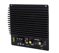 Plyisty Placa Amplificadora de Automóvil de Aleación de Aluminio de 600 W con Salida de Sonido Clara para una Fácil Instalación para Entusiastas del Estéreo del Automóvil