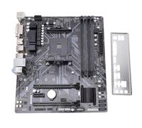Plyisty Placa Base B450M DS3H, Zócalo AM4 Compatible con Ryzen 1.ª 2.ª 3. 4. 5. Generación R3 R5 R7 R9, con Batería Integrada DDR4 M2 NVMe, para Constructores de PC DIY