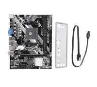 Plyisty Placa Base B550M K, Zócalo de CPU AM4 Compatible con CPU de 1.5 Generación Serie 1000 5000, DDR4 64GB de Doble Canal, NVME M 2 PCIe 3 0 USB 3 0