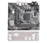Plyisty Placa Base H410M-F, M ATX, Compatible con Core de 10.ª generación, LGA 1200, chipset H410, 2 DIMM DDR4 a 2933 MHz, VGA, 4 Serial ATA III, USB 2.0, PCI E 3.0, RJ45