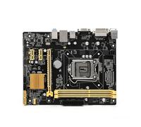 Plyisty Placa Base LGA 1150, Placa Base para PC de Escritorio Compatible con Procesadores Core I7, I5, I3, Pentium y Celeron de 4.ª generación; Soporta Memoria RAM DDR3 de hasta 16 GB a