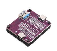 Plyisty Placa Comprobadora De Cables USB, 2X Tipo C, 1X USB, Diseño De Doble Extremo, 24 Indicadores LED, Autoalimentada, Enchufar Y Comprobar Si Hay Roturas O Cortocircuitos