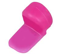 Plyisty Protección del Pulgar de Clarinette, Reposo del Clarinete Permanente para Reemplazar el Reemplazo (Rosa roja)