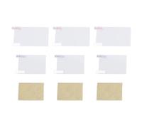 Plyisty Protector de Pantalla de 3 Paquetes con Dureza de 9 H para 3DS XL LL de Mano Pet Pet Anti Anti Azul LUZ con Claridad y Precisión de la Pantalla Táctil