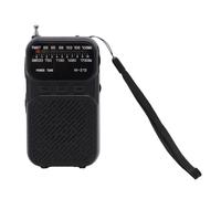 Plyisty Radio Portátil, Am FM Bluetooth 5.3 con Procesador de Señal Digital y Antena Telescópica, Batería 2000mAh para Reproducción 24H, Reproductor MP3 con Linterna (con Manual de Usuario)