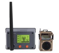 Plyisty Radio Portátil, Amplificador de Señal para Bandas FM MW SW WB, Reproductor de Música Bluetooth 5.2 con Control de Aplicaciones, Configuración de Ecualizador, 297 (701 Nueva actualización W3)