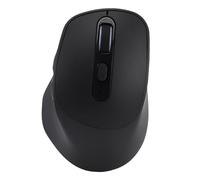 Plyisty Ratón IA Inalámbrico, Bluetooth Note Tomando la Grabadora de Voz de Al Mouse 152 Idiomas Traducción Control Fácil de 3 Dispositivos para PC Laptop Tablet (Black)