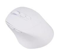Plyisty Ratón IA Inalámbrico, Bluetooth Note Tomando la Grabadora de Voz de Al Mouse 152 Idiomas Traducción Control Fácil de 3 Dispositivos para PC Laptop Tablet (White)
