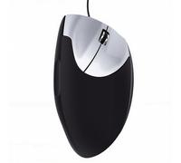Plyisty Ratón Vertical, Ratón óptico con Cable USB Ergonómico de 3 Botones con Cable de 4,4 Pies para PC Portátil