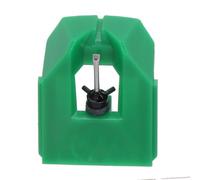 Plyisty Reemplazo de Lápiz óptico de Tocadiscos, Aguja de Lápiz de Récord de Diamantes Elíptico, Voladizo de Aleación de Aluminio Pulido, Carcasa Verde, para la Serie LP120X