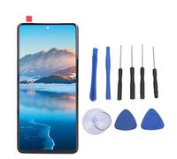 Plyisty Reemplazo de Pantalla para Teléfono Inteligente Edge 60, Conjunto de Digitalizador de Pantalla Táctil, Pantalla LCD con Función de Huella Digital para Reparación de Píxeles