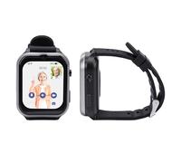 Plyisty Reloj de Seguridad Inteligente 4G, Videollamada HD Seguimiento en Tiempo Real Tecla SOS Detección de Caídas IP67 a Prueba de Agua, con Llamada de Doble Vía Mensaje de Voz