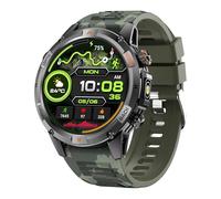 Plyisty Reloj Deportivo Inteligente, Rastreador de Actividad GPS con Resolución 360x360 de 1,46 Pulgadas con Más de 100 Modos de Ejercicio, para iOS, Correr, Nadar, Caminar, Deportes Al (Camuflaje