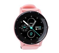 Plyisty Reloj Inteligente para Mujer, Pantalla Táctil HD de 1,28 Pulgadas, Llamada Bluetooth, Asistente de Voz AI, con 120 Modos Deportivos, Rastreador de Ejercicios a Prueba de Agua (Pink)