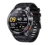 Plyisty Reloj Inteligente, Resistente Reloj Deportivo para Exteriores con Pantalla Táctil TFT de 1,52 Pulgadas, IP68, Monitor de Salud, Rastreador de Actividad Física, Más de 100 Modos (Silicona