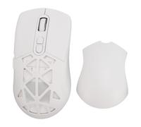 Plyisty RGB Backlight Wireless Gaming Mouse Ratón Recargable Ratón, MOUATO 5.1 de 2.4GHz para la Computadora Portátil PC, Mouse de Modo Dual para los Jugadores y la Oficina. (White)
