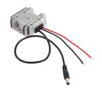 Plyisty Satellite Dish Step Up Up Power Adapter Estable Salida de 30 V para RV Truckers Material de Aleación de Aluminio