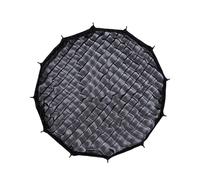 Plyisty Softbox Parabólico de 90 Cm con Montura Bowens, Caja Suave de Liberación Rápida de 35,4 Pulgadas de Profundidad con Bolsa Difusora de Rejilla de Panal para Fotografía de Estudio