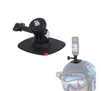 Plyisty Soporte Adhesivo Flexible para Accesorios 3/Nano/Action 6/X5/X4, Soportes Adhesivos para Casco con Ajustable de 180°, Tornillo de 1/4", para Surf, Skate, esquí