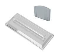 Plyisty Soporte de Exhibición de Cartuchos de Juego SNES, Acrílico Transparente, Soporte Vertical de 90° para Cartuchos de Juegos Retro, Base de Exhibición de Escritorio Estable y