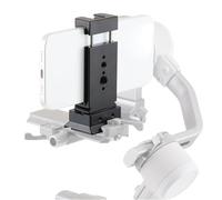 Plyisty Soporte de Teléfono para Estabilizadores Ronin RS 2/3/4 Pro Mini Series, Abrazadera Universal Tipo Arca de 61-92 Mm, Aleación de Aluminio con Zapata Fría de Rosca 1/4 3/8