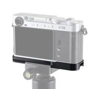 Plyisty Soporte en L de Placa de Liberación Rápida para Accesorios XE5, Placa Base de Aluminio para Arca, Rosca de 1/4" 3/8", de Montaje en Trípode para Vlog Cinematográfico