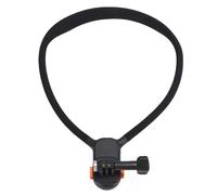 Plyisty Soporte para Cuello para Cámara de Acción con Instalación a Presión Magnética, Correa para el Pecho para Imágenes Estables, Fabricado para Uso Prolongado con Silicona, Plástico