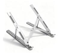 Plyisty Soporte para Ordenador Portátil para Escritorio, Soporte Ergonómico Plegable Y Portátil De Aluminio Ajustable, para OS X Air Y OS X Pro De 10-15,6", Air 2/3/4 Pro 2/3/4