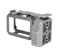 Plyisty Street Grip Kit, Ergonómico Magnético de Liberación Rápida con Soporte de Zapata Fría y Botón de Obturador de Balancín, para Cámaras Action 4 3 5 Pro