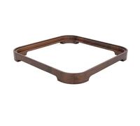 Plyisty Studio M2 Premium Soporte para Computadora de Escritorio de Madera de Nogal con Diseño de Ranura para Soporte Estable, Ideal para Maximizar la Productividad y Organizar su Escritorio