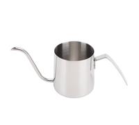 Plyisty Sus304 en Cuello de Acero Inoxidable del Collar de Tetera en la Taza de Autopista de 240 Ml de 240 Ml para la Casa Al Aire Libre, Tetera de Luz Compacta