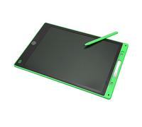 Plyisty Tableta de Escritura Lcd para Niños de 10 Pulgadas - Sensato a la Presión, Bronable y Reutilizable, Borrado con un Botón - Juguete Educativo con Diseño de Esquinas Redonteadeadeadeades (GREEN)