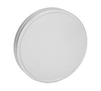 Plyisty Tapa de Lente de Metal de Cámara Instantánea con Interior a Prueba de Arañazos, Diseño Elegante y Estilo Minimalista, Cámara Instantánea SQ40, Plateado de 90 Mm