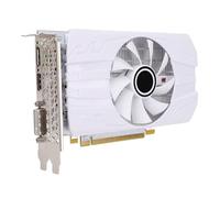 Plyisty Tarjeta de Gráficos RT470 4GB, Tarjeta de Video GDDR5 256bit Gaming para PC ATX ITX, Ventilador de Enfriamiento único, PCI Express 3.0, Salida VGA DVI HDMI, 1125MHz 1650MHz