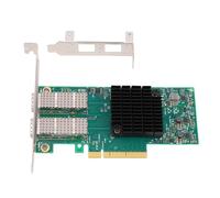 Plyisty Tarjeta de Red 10G 25G, Adaptador Ethernet PCIe X8 de Doble Puerto con Tecnología RDMA para Transferencia de Datos de Alta Velocidad, Soporte para 8.1 10