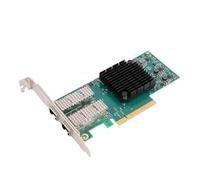 Plyisty Tarjeta de Red 10G 25G, Mellanox ConnectX 4, Adaptador Ethernet PCIe X8 de Doble Puerto SFP28 con Baja Latencia RDMA, Compatible con Linux/VMare/Ubuntu