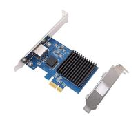 Plyisty Tarjeta De Red Pcie 10G, Adaptador Ethernet Base-T PCIE A 10Gb RJ45, Compatible con PCI Express X1, X4, X8, X16, RTL8127, Dúplex Completo, Dúplex Medio, PXE