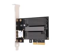 Plyisty Tarjeta de Red PCIe de 10 GB, Adaptador Ethernet Base-T con Controlador AQC113C, Tarjeta Nic de Puerto RJ45 para Escritorio, Servidor y NAS