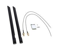 Plyisty Tarjeta Inalámbrica WiFi 6, Adaptador de Red AX1675i WiFi 6E con Tecnología Killer Priority Engine, para 10 11 64 bits Triple Banda 2.4G 5G 6GHz